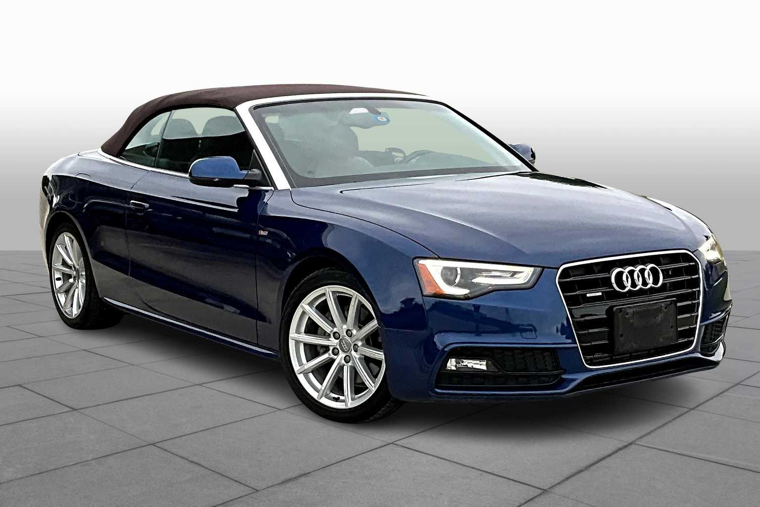 Used 2015 Audi A5 Cabriolet Premium Plus with VIN WAUMFAFH5FN004153 for sale in Benbrook, TX