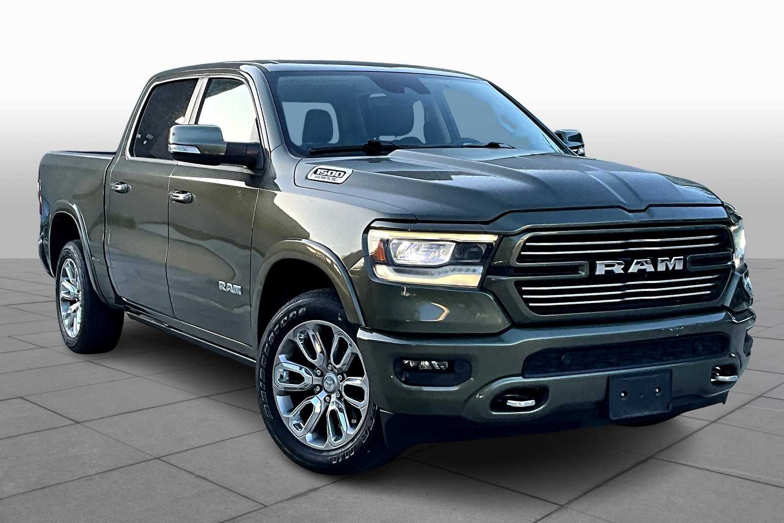 Used 2021 RAM Ram 1500 Pickup Laramie with VIN 1C6RREJT2MN710181 for sale in Benbrook, TX