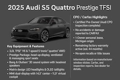 2025 Audi All-new S5 3.0T Prestige Hatchback