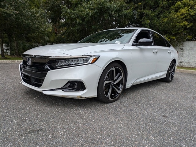 Used 2022 Honda Accord Sport with VIN 1HGCV1F31NA106563 for sale in Gainesville, FL