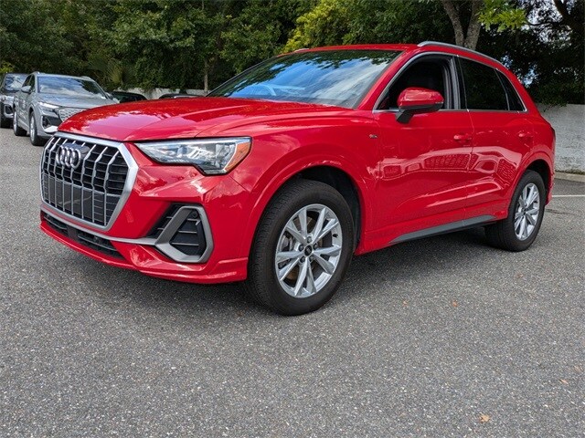 Used 2021 Audi Q3 S Line Premium with VIN WA1DECF32M1068851 for sale in Gainesville, FL