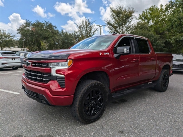 Used 2023 Chevrolet Silverado 1500 RST with VIN 1GCUDEED4PZ213621 for sale in Gainesville, FL