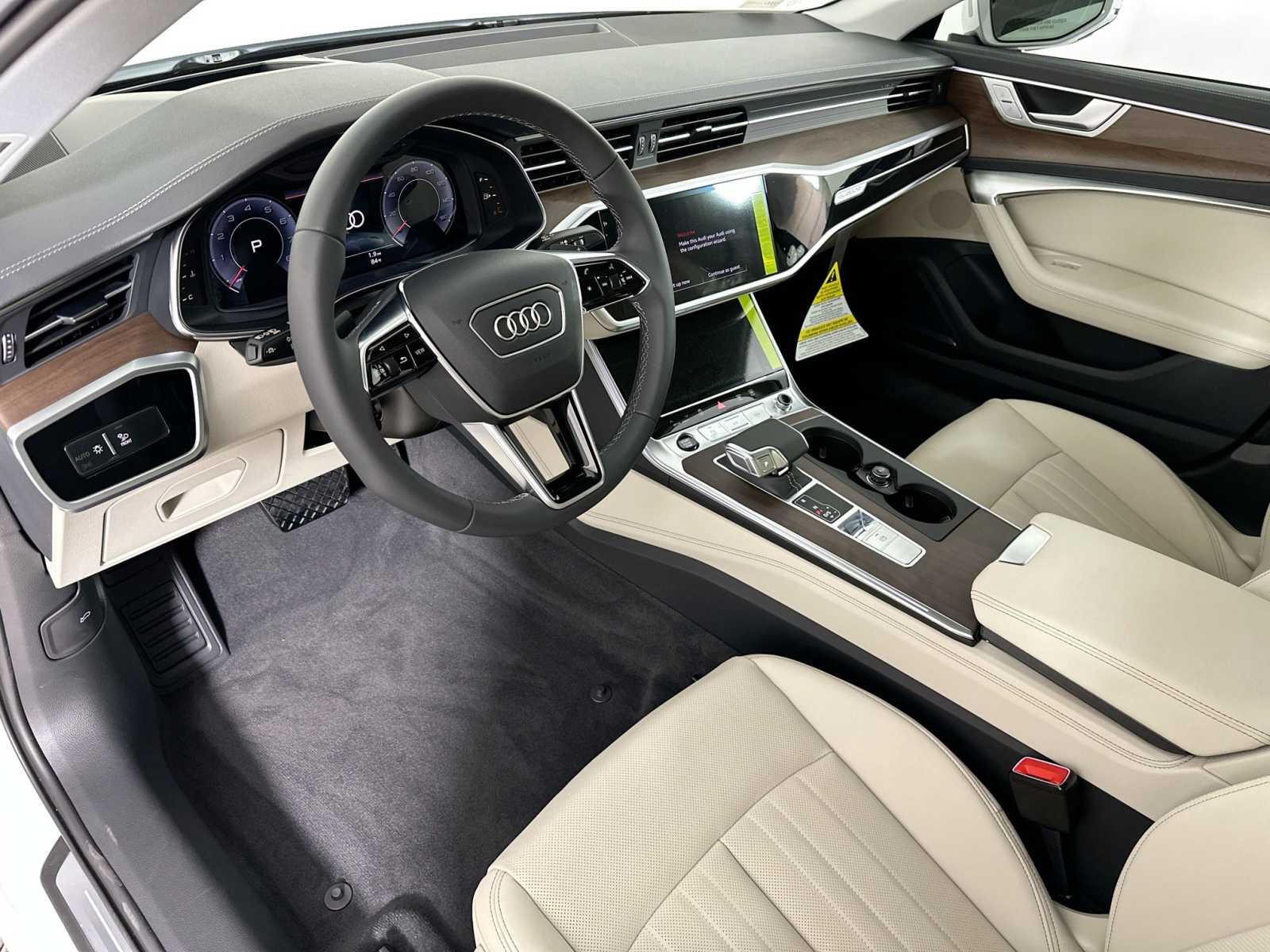 New Audi A6 C8 Daytona Grey 2024 Facelift - The Epitome of Luxury with  Beige Interior 