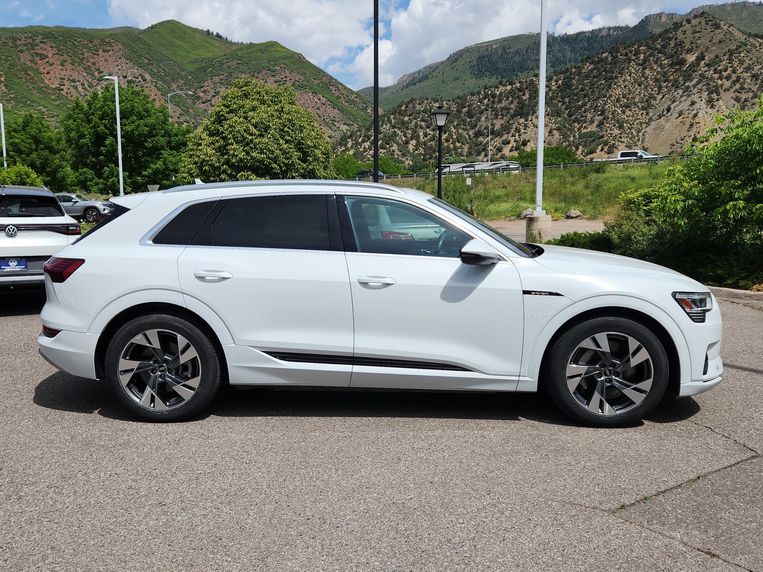 Used 2021 Audi e-tron Premium with VIN WA1AAAGE1MB020321 for sale in Charlotte, NC