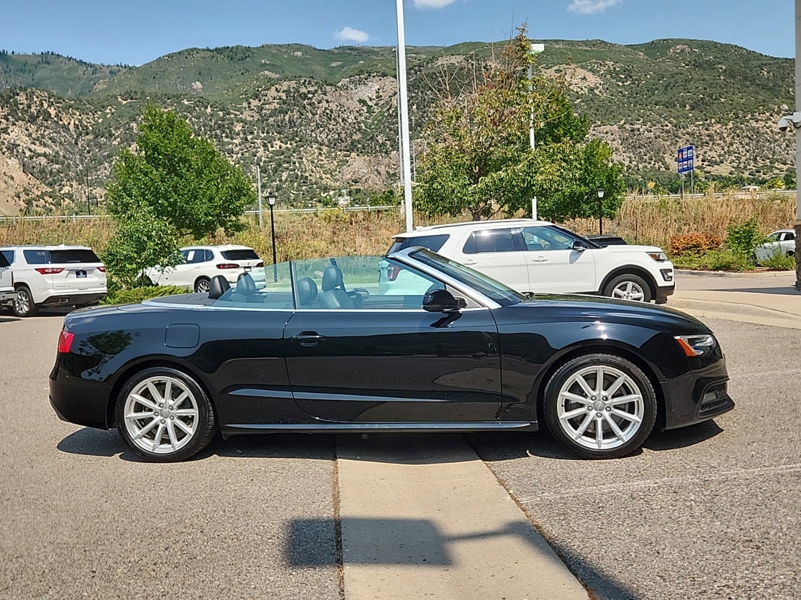 Used 2015 Audi A5 Cabriolet Premium Plus with VIN WAUMFAFH6FN007367 for sale in Glenwood Springs, CO