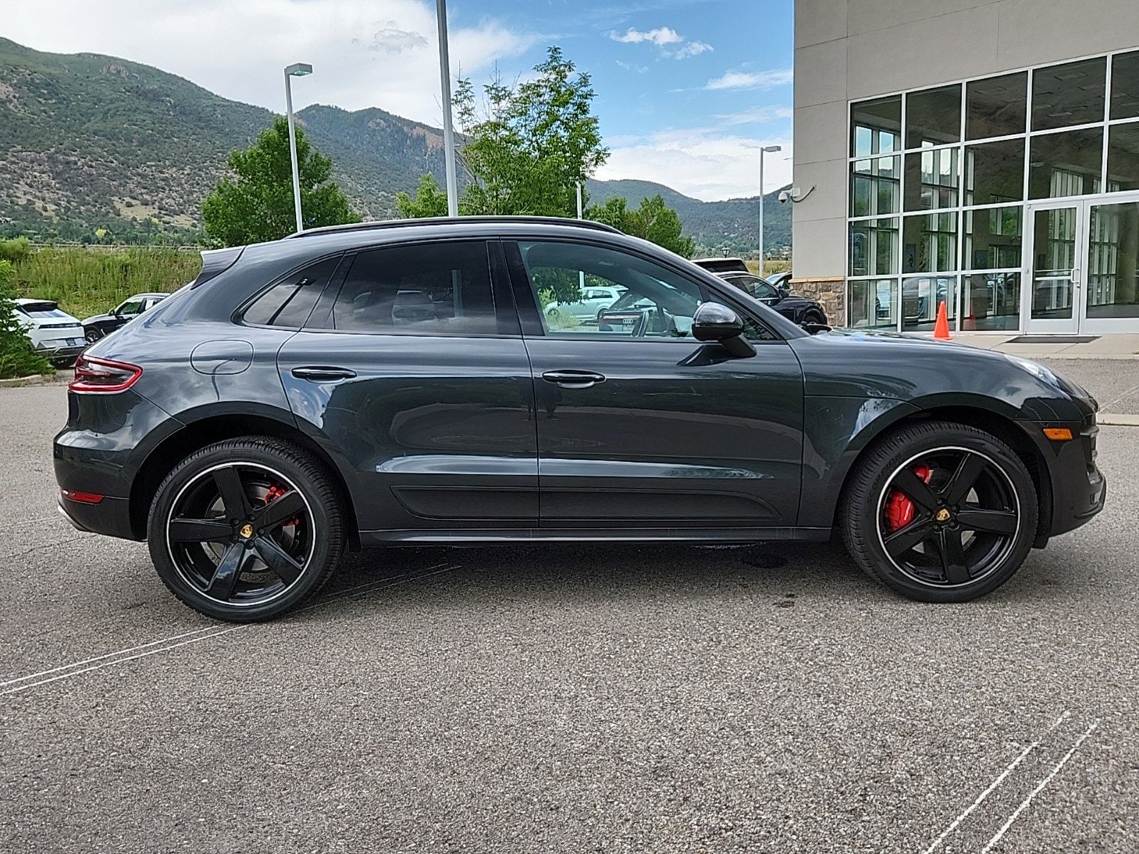 Used 2018 Porsche Macan Turbo with VIN WP1AF2A58JLB70503 for sale in Glenwood Springs, CO