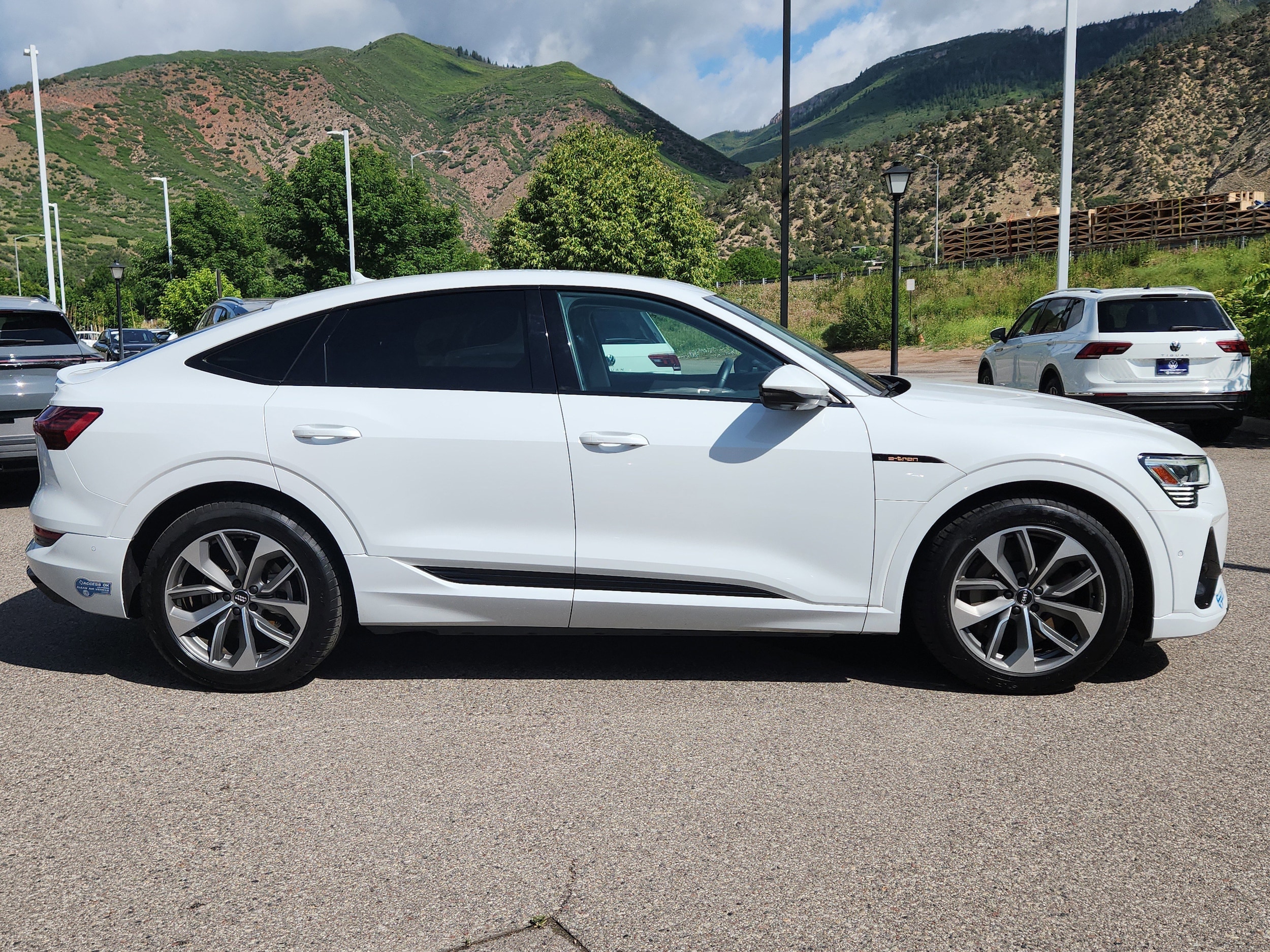 Certified 2021 Audi e-tron Sportback Premium Plus with VIN WA12AAGE8MB000989 for sale in Glenwood Springs, CO