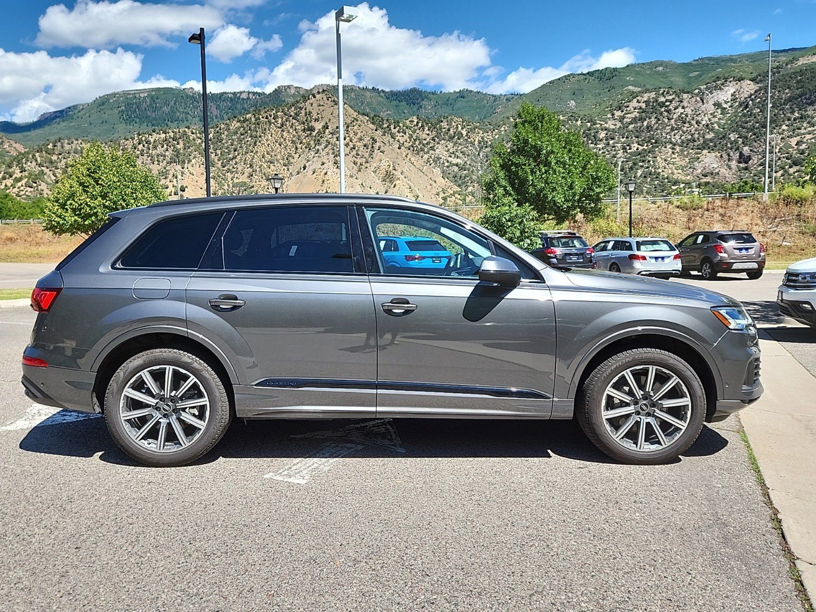 Used 2023 Audi Q7 Premium Plus with VIN WA1LCBF71PD029444 for sale in Glenwood Springs, CO