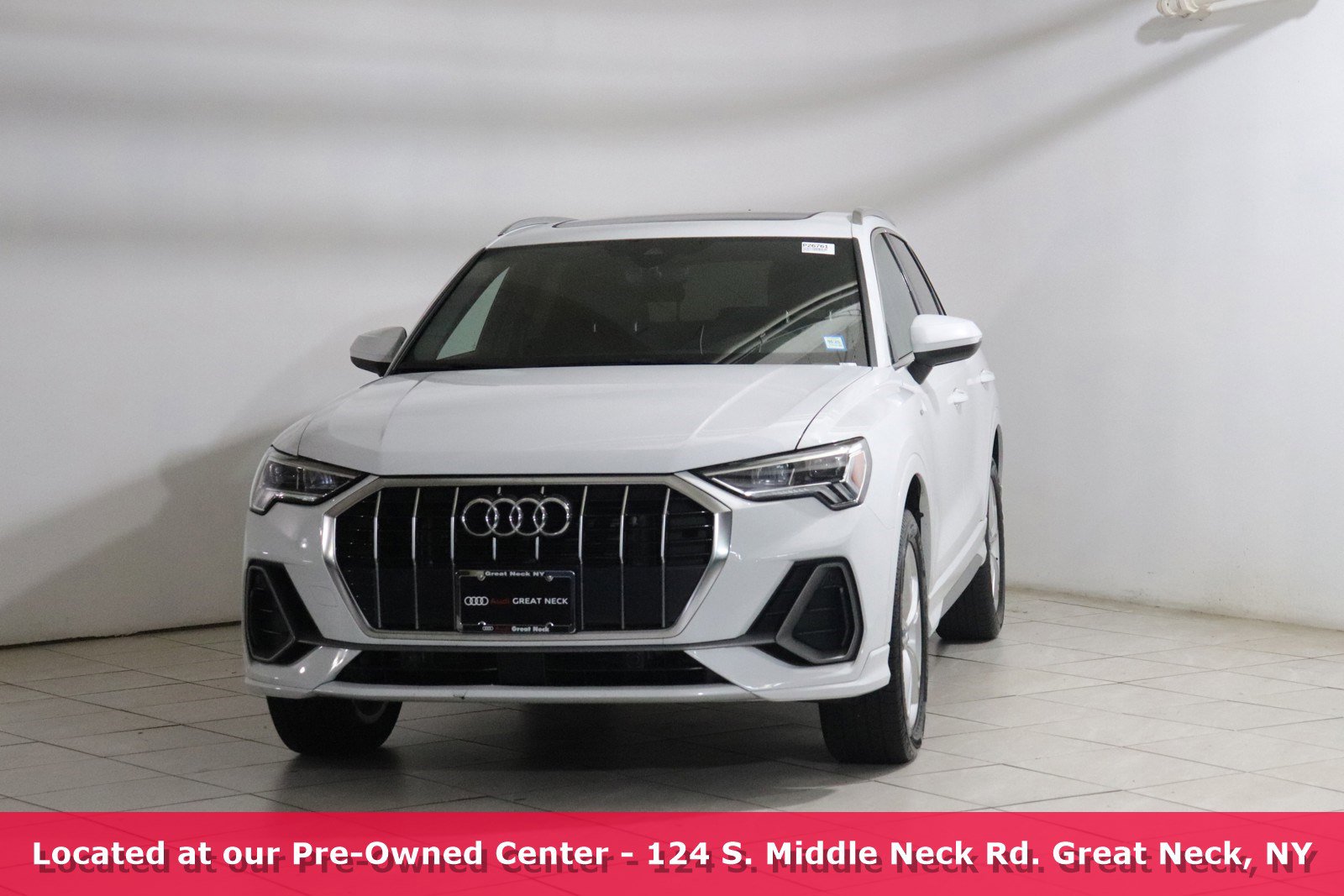 Used 2021 Audi Q3 S Line Premium Plus with VIN WA1EECF3XM1032264 for sale in Great Neck, NY