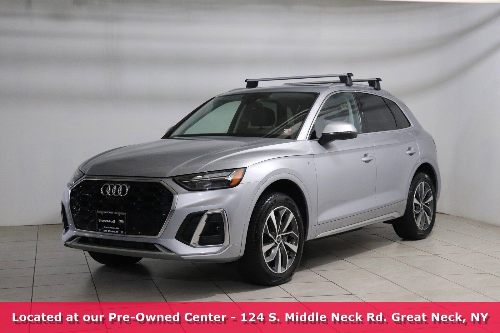 Used 2022 Audi Q5 Premium Plus with VIN WA1EAAFY2N2082812 for sale in Great Neck, NY