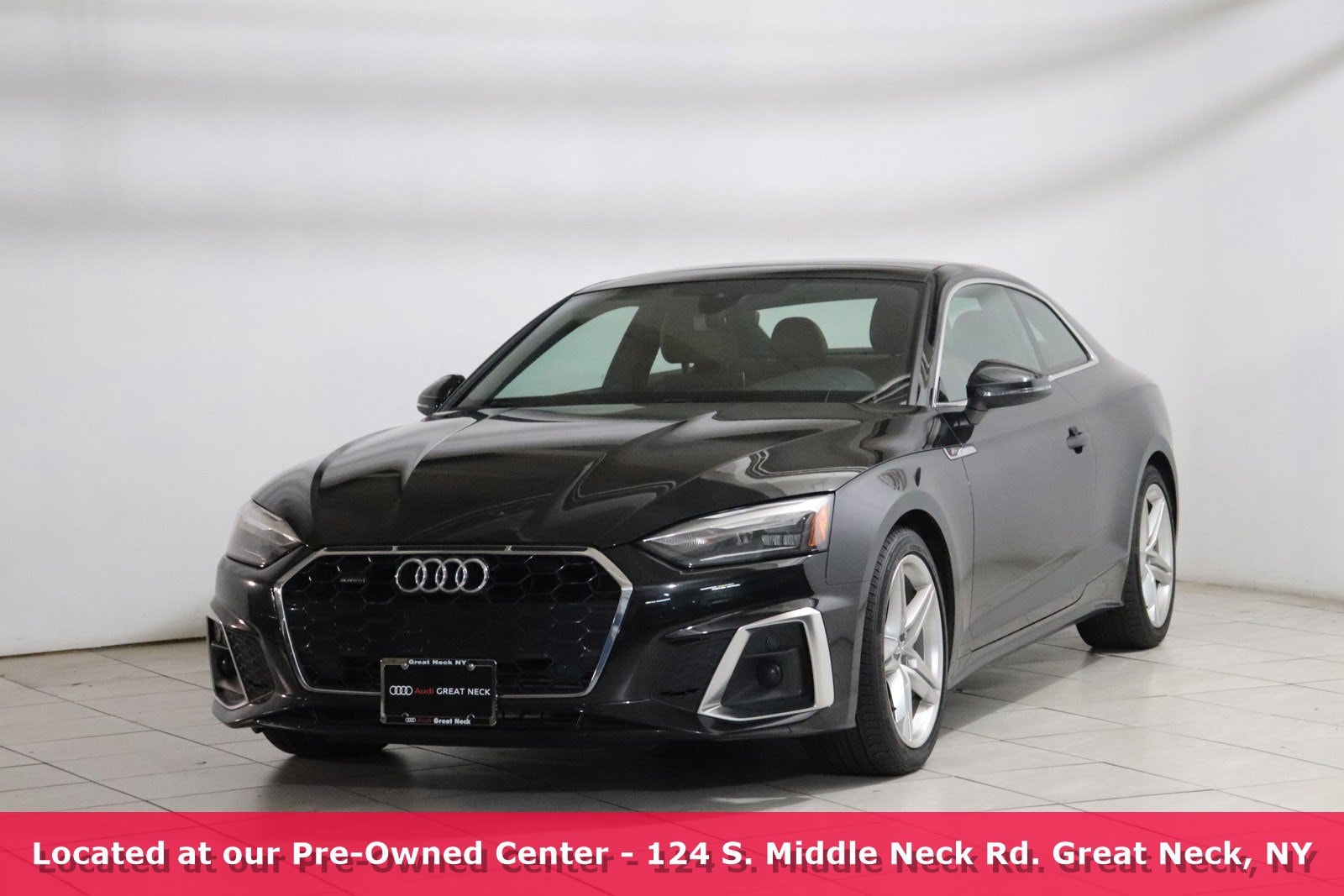 Used 2020 Audi A5 Coupe Premium with VIN WAUSNAF51LA013936 for sale in Great Neck, NY