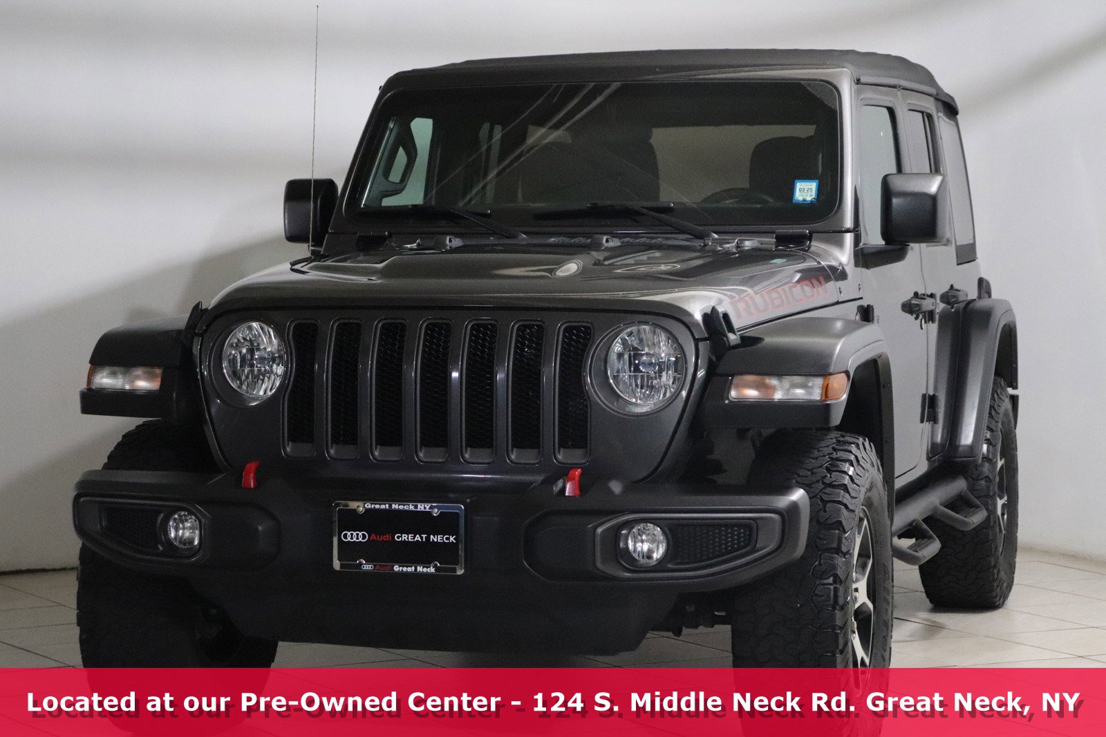 Used 2021 Jeep Wrangler Unlimited Rubicon with VIN 1C4HJXFN0MW779558 for sale in Great Neck, NY