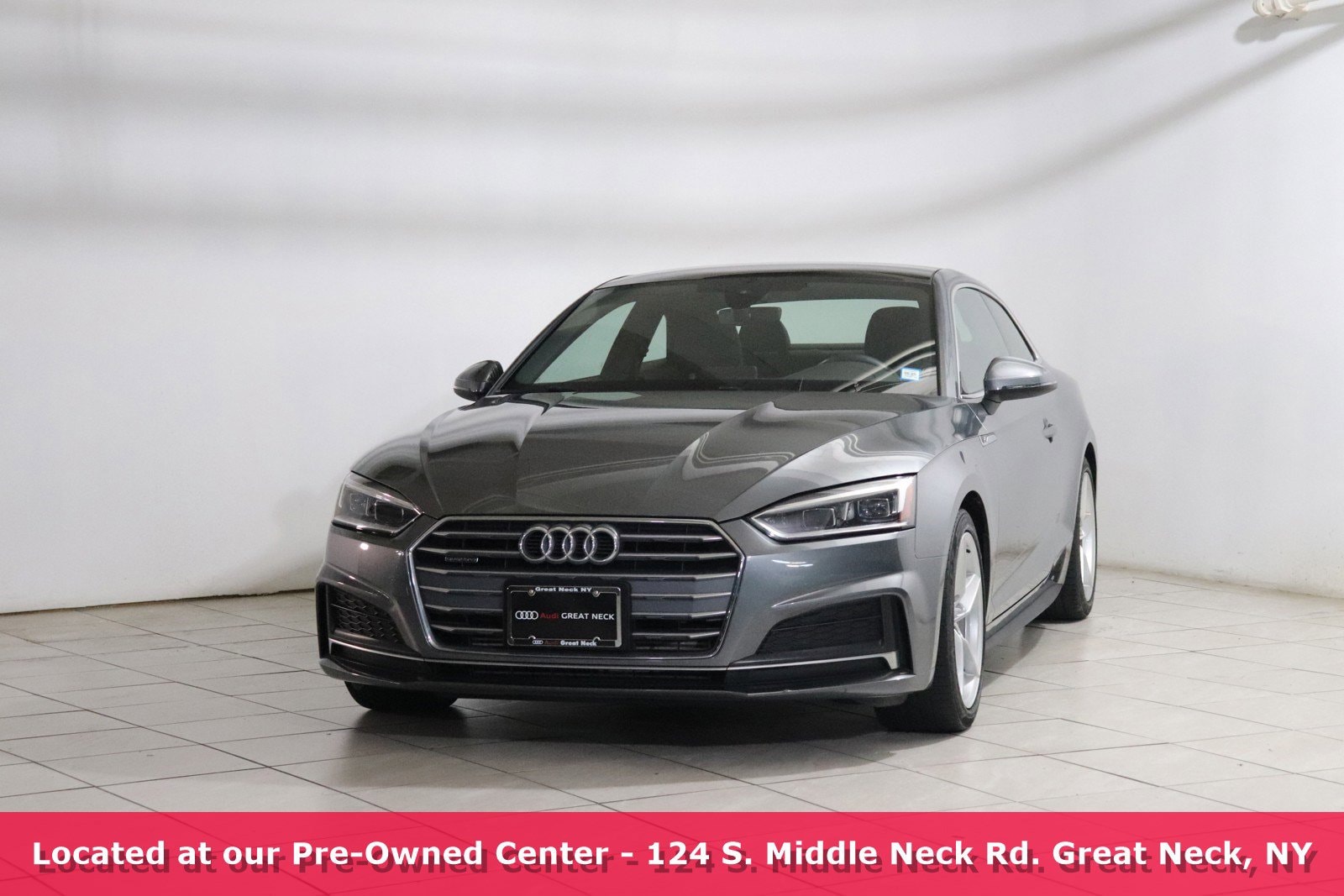 Used 2019 Audi A5 Coupe Premium with VIN WAUSNAF58KA015097 for sale in Great Neck, NY