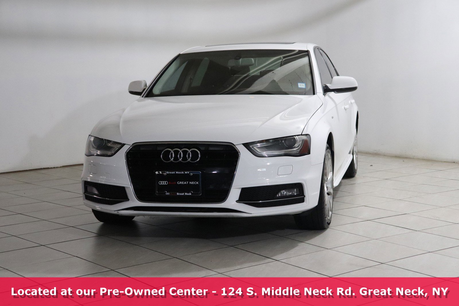 Used 2014 Audi A4 Premium with VIN WAUAFAFL7EN026967 for sale in Great Neck, NY