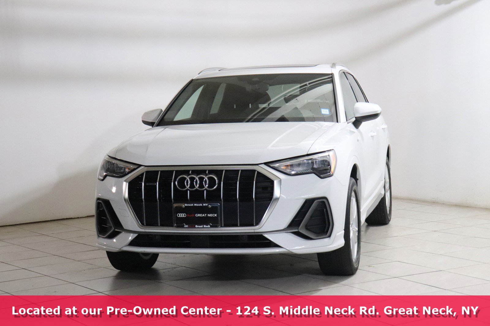 Used 2021 Audi Q3 S Line Premium with VIN WA1DECF33M1028391 for sale in Great Neck, NY