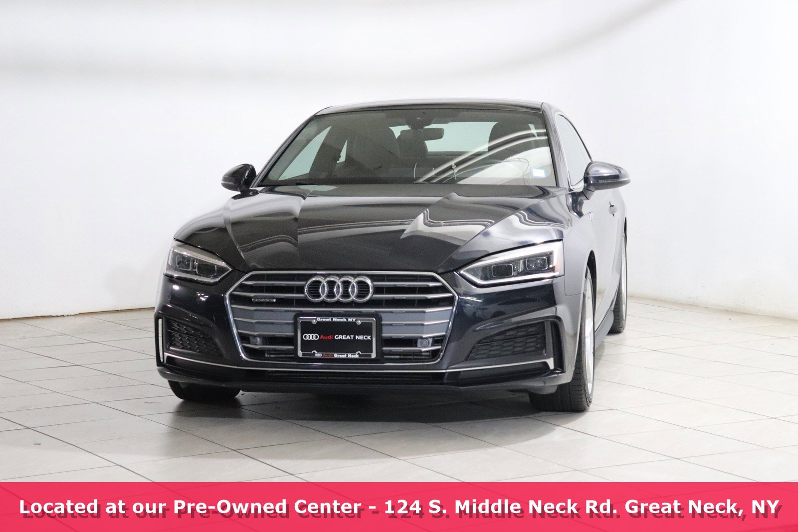 Used 2018 Audi A5 Coupe Premium Plus with VIN WAUTNAF5XJA108464 for sale in Great Neck, NY