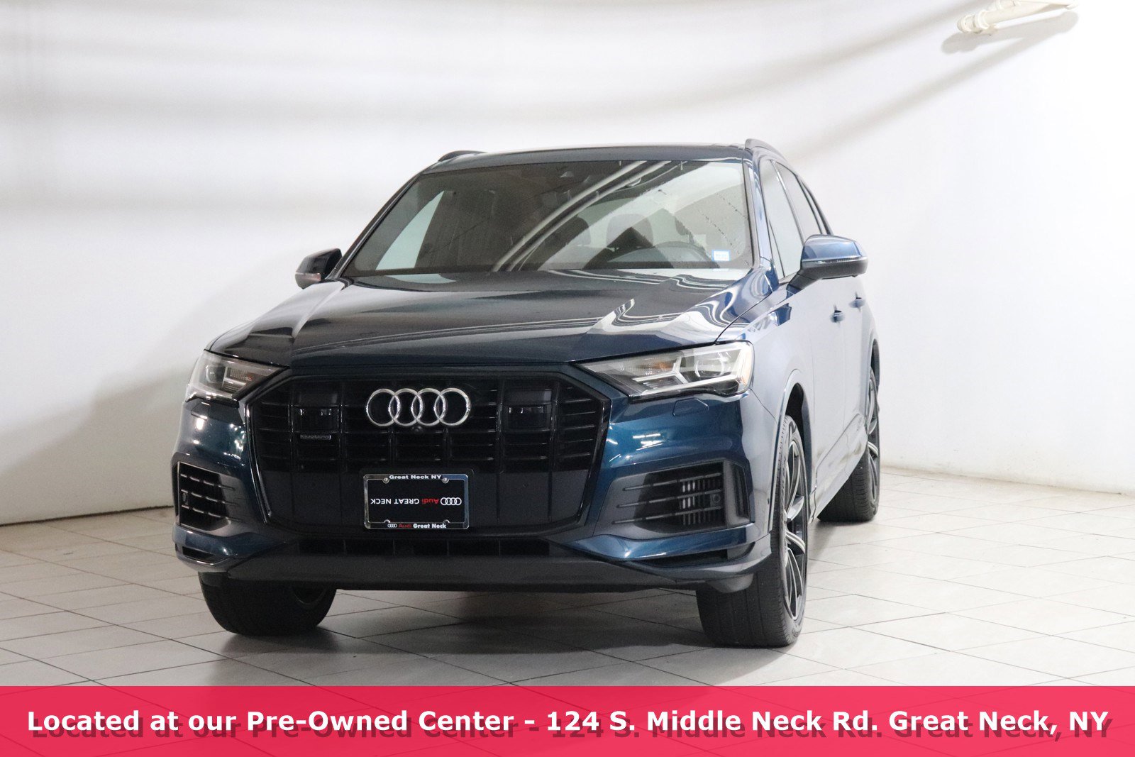 Used 2021 Audi Q7 Premium Plus with VIN WA1LXAF78MD030973 for sale in Great Neck, NY