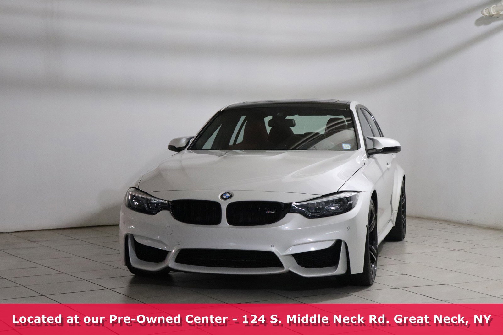 Used 2018 BMW M3 Sedan Base with VIN WBS8M9C55J5L00634 for sale in Great Neck, NY