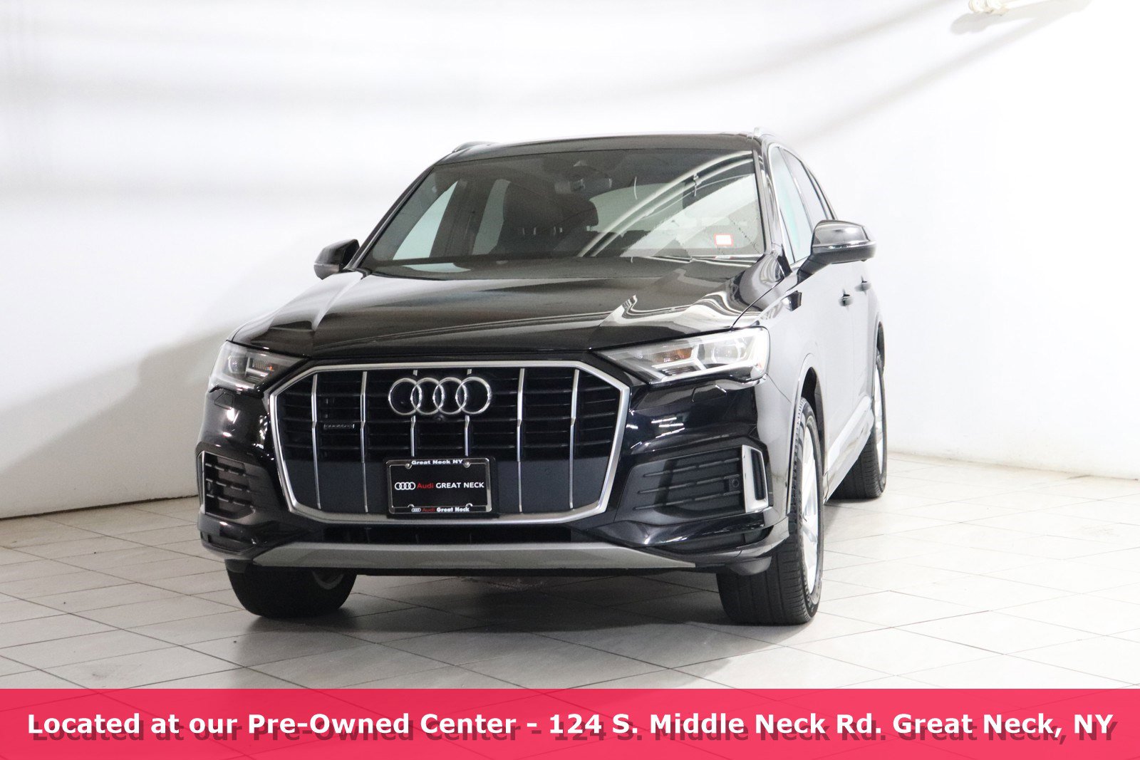 Used 2021 Audi Q7 Premium Plus with VIN WA1LJAF71MD020061 for sale in Great Neck, NY