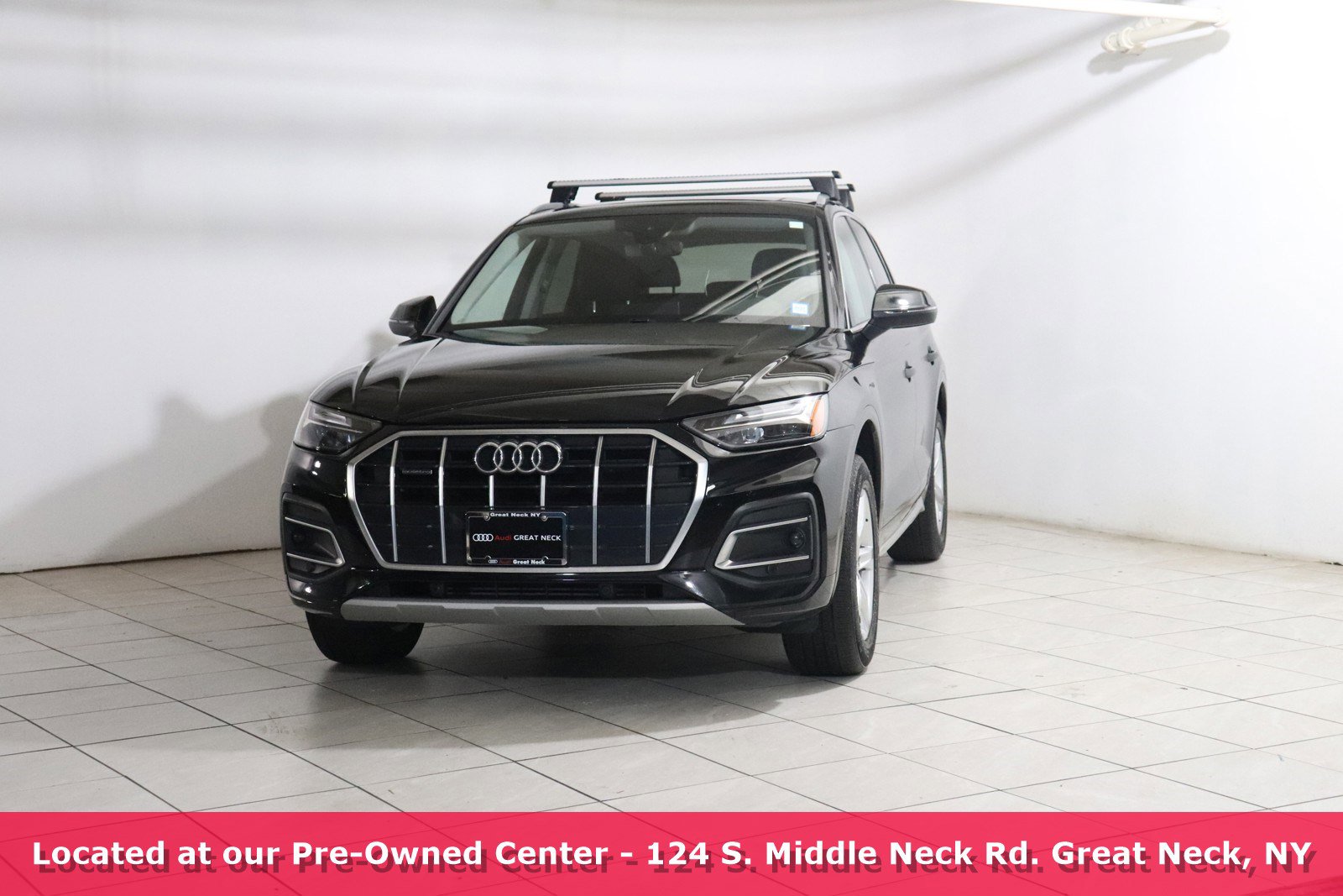 Used 2021 Audi Q5 Premium with VIN WA1AAAFY9M2054728 for sale in Great Neck, NY