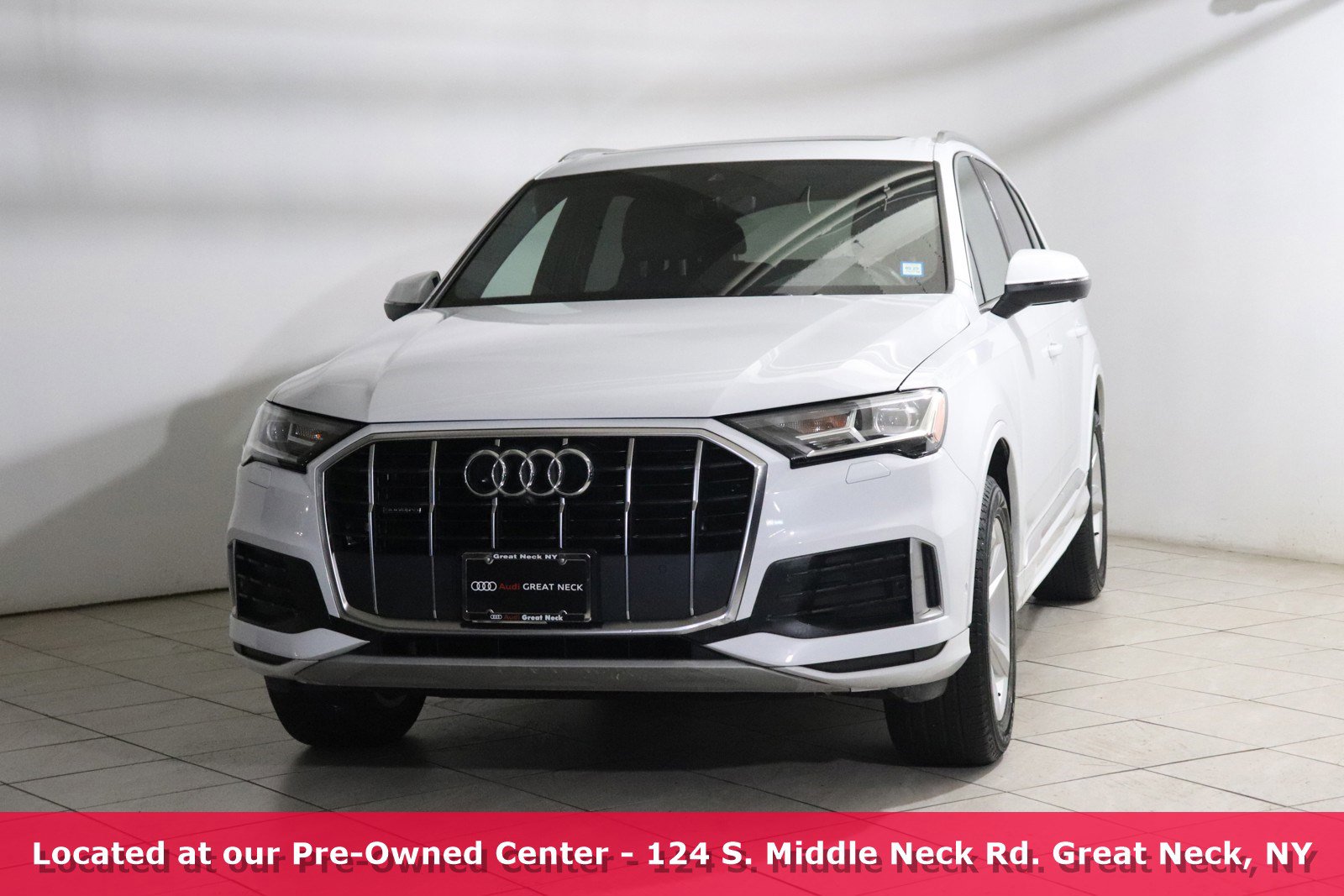 Used 2021 Audi Q7 Premium with VIN WA1AJAF70MD026277 for sale in Great Neck, NY