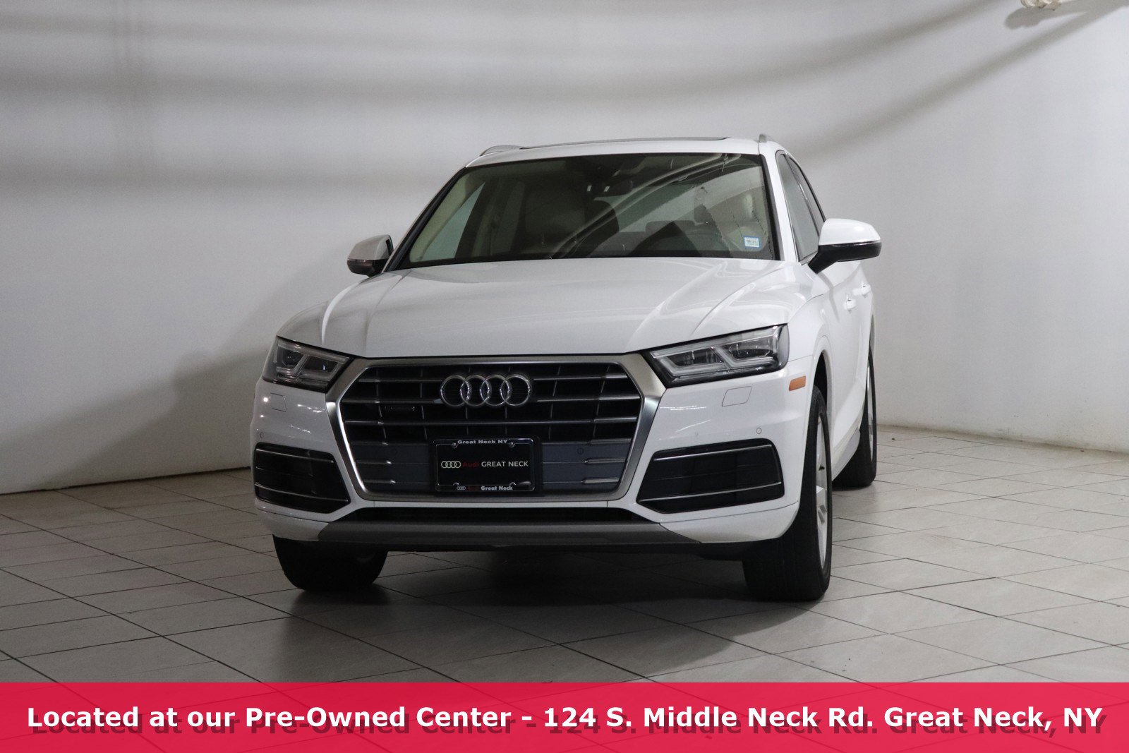 Used 2019 Audi Q5 Premium Plus with VIN WA1BNAFY2K2124267 for sale in Great Neck, NY