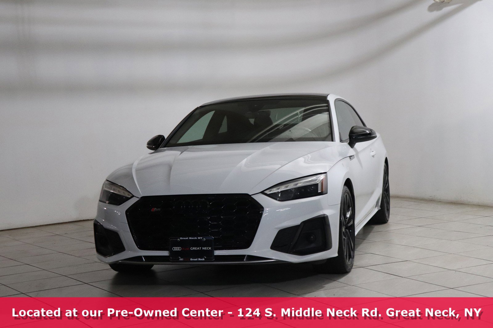 Used 2020 Audi S5 Coupe Premium Plus with VIN WAUP4AF5XLA002152 for sale in Great Neck, NY