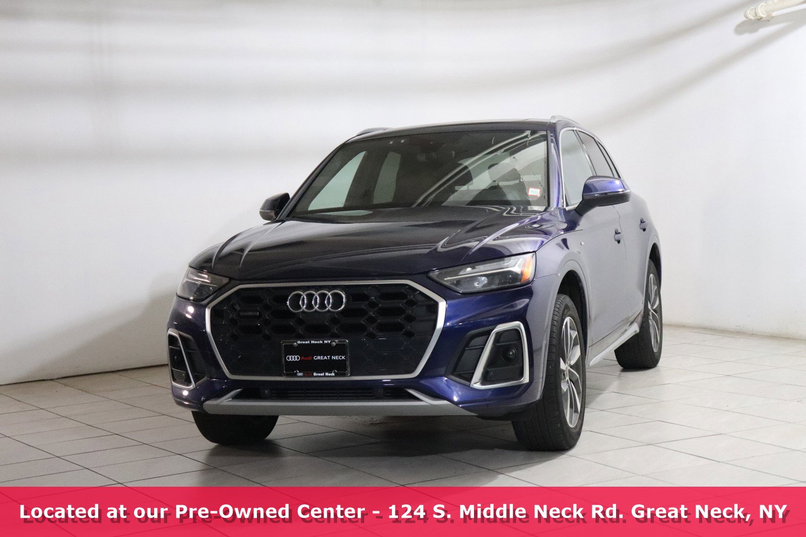 Used 2022 Audi Q5 Premium Plus with VIN WA1EAAFY9N2019643 for sale in Great Neck, NY