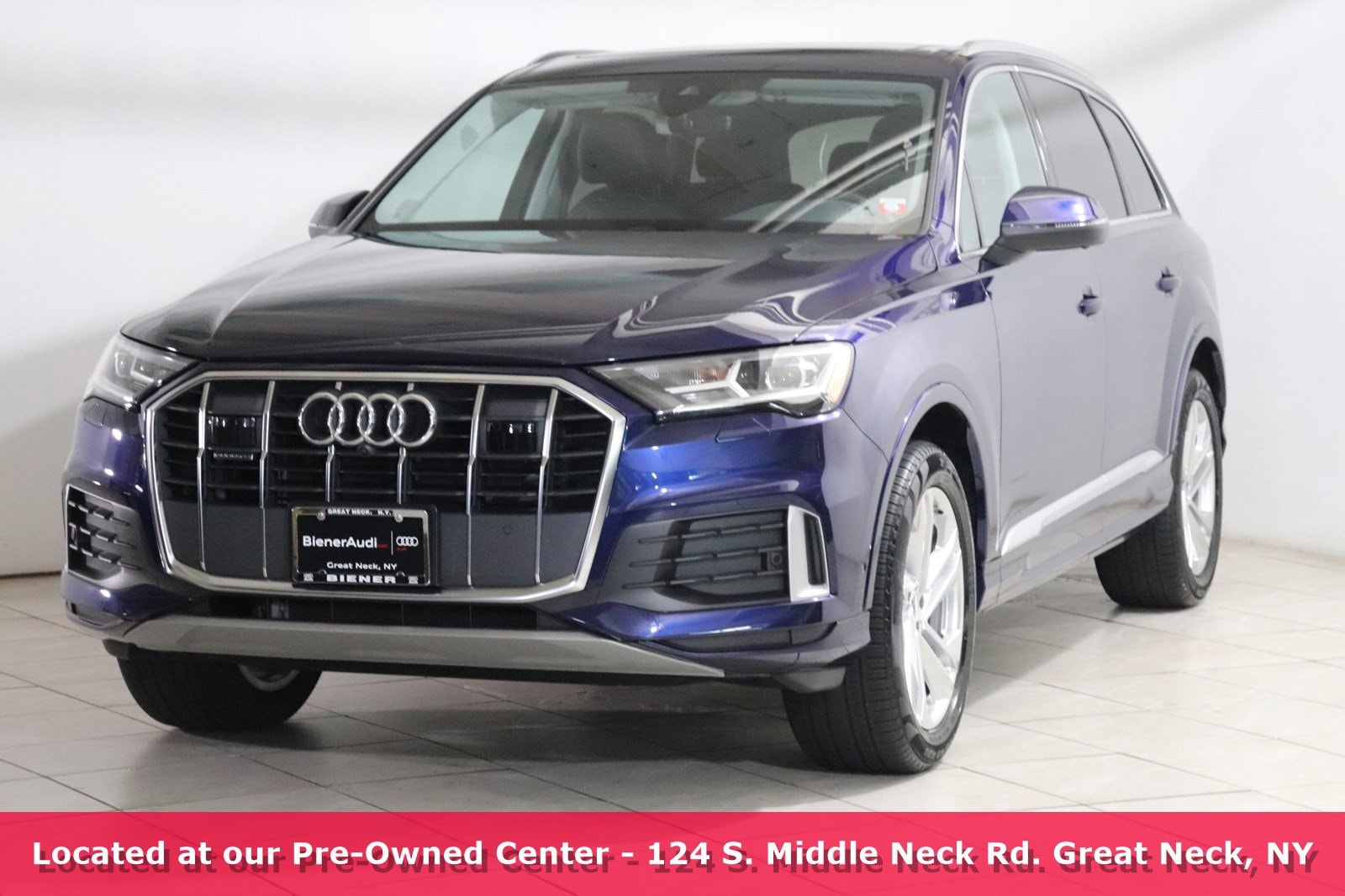 Used 2023 Audi Q7 Premium Plus with VIN WA1LCBF73PD000981 for sale in Great Neck, NY