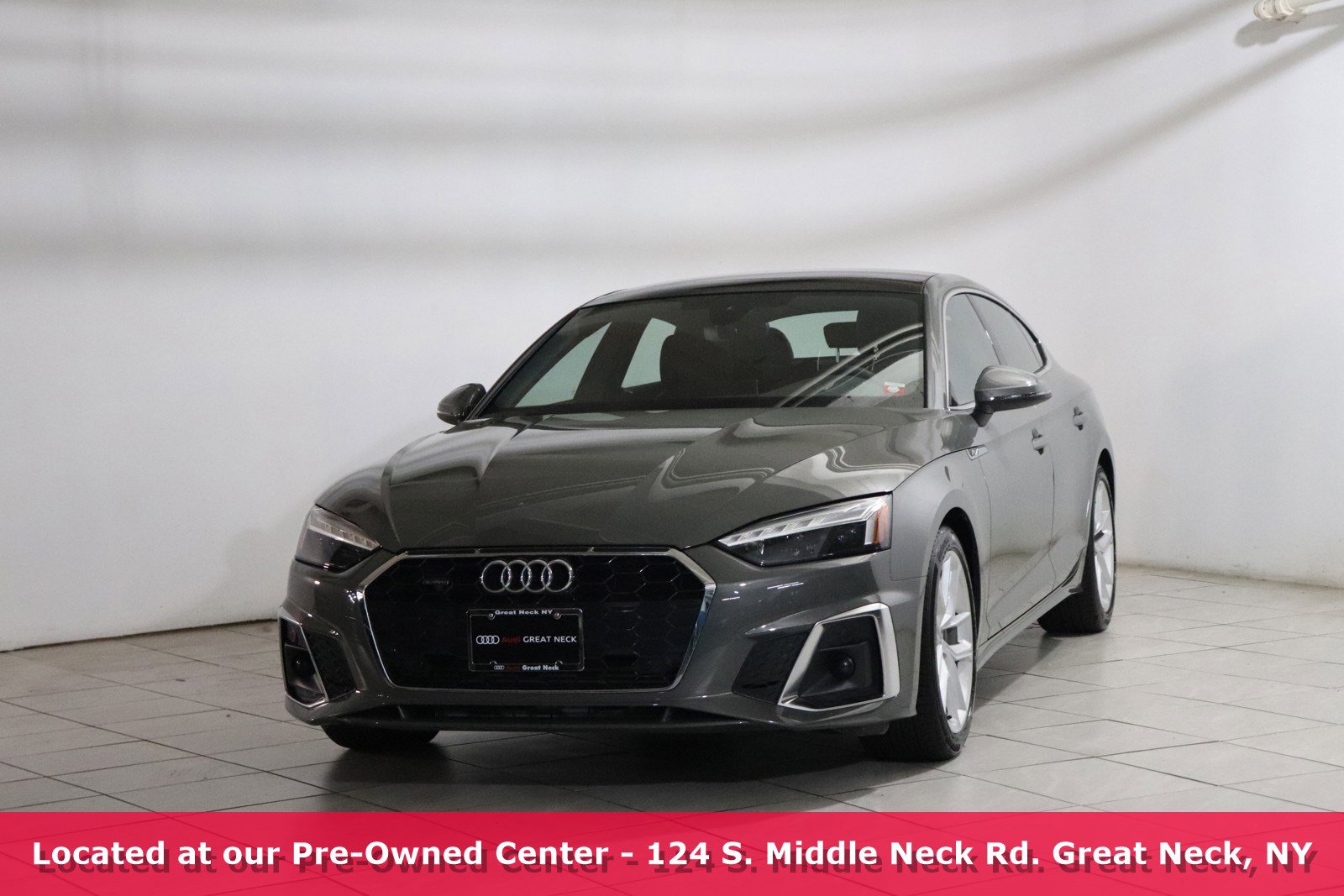 Used 2024 Audi A5 Sportback Premium with VIN WAUDACF5XRA008663 for sale in Great Neck, NY