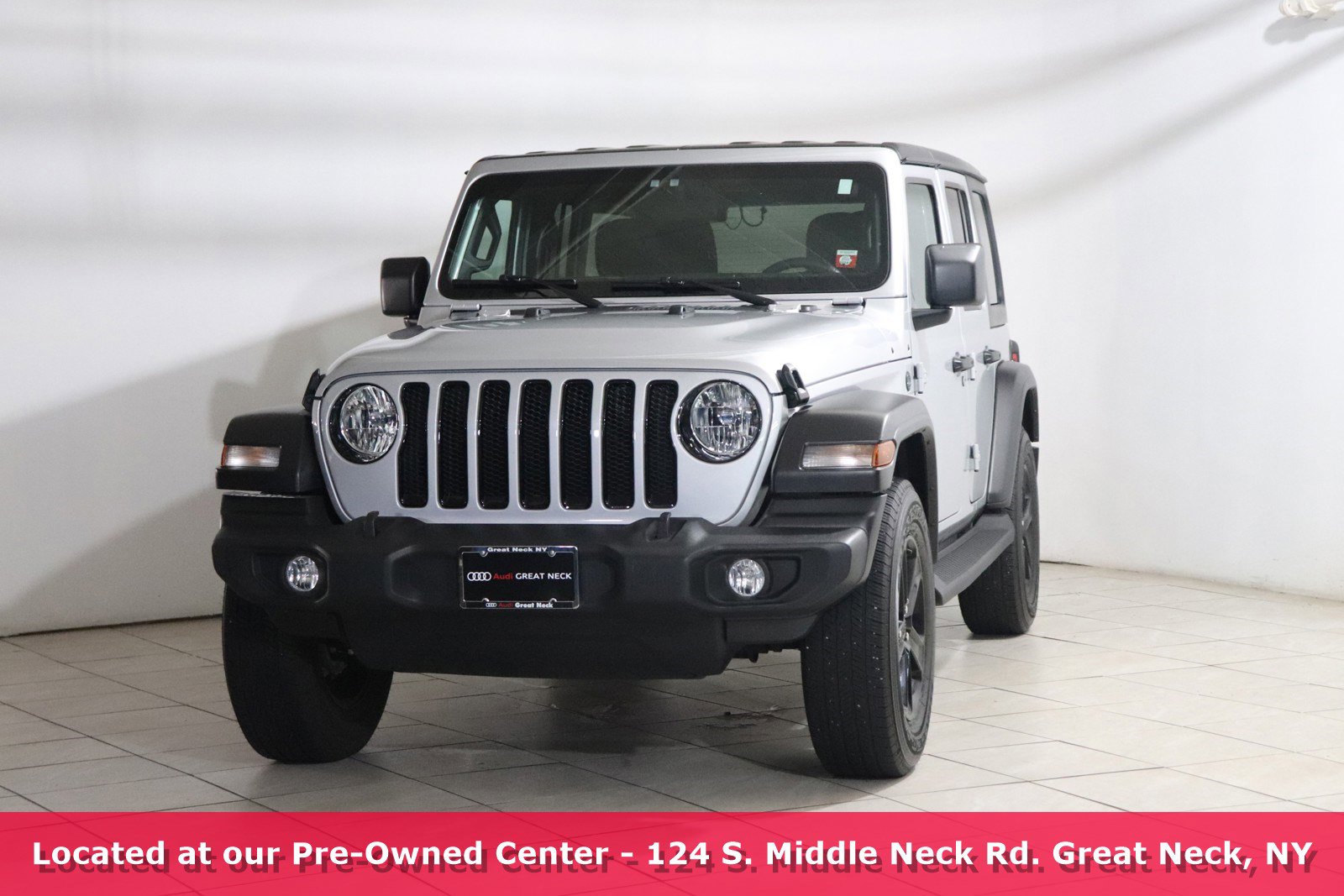 Used 2022 Jeep Wrangler Unlimited Altitude with VIN 1C4HJXDN7NW167118 for sale in Great Neck, NY