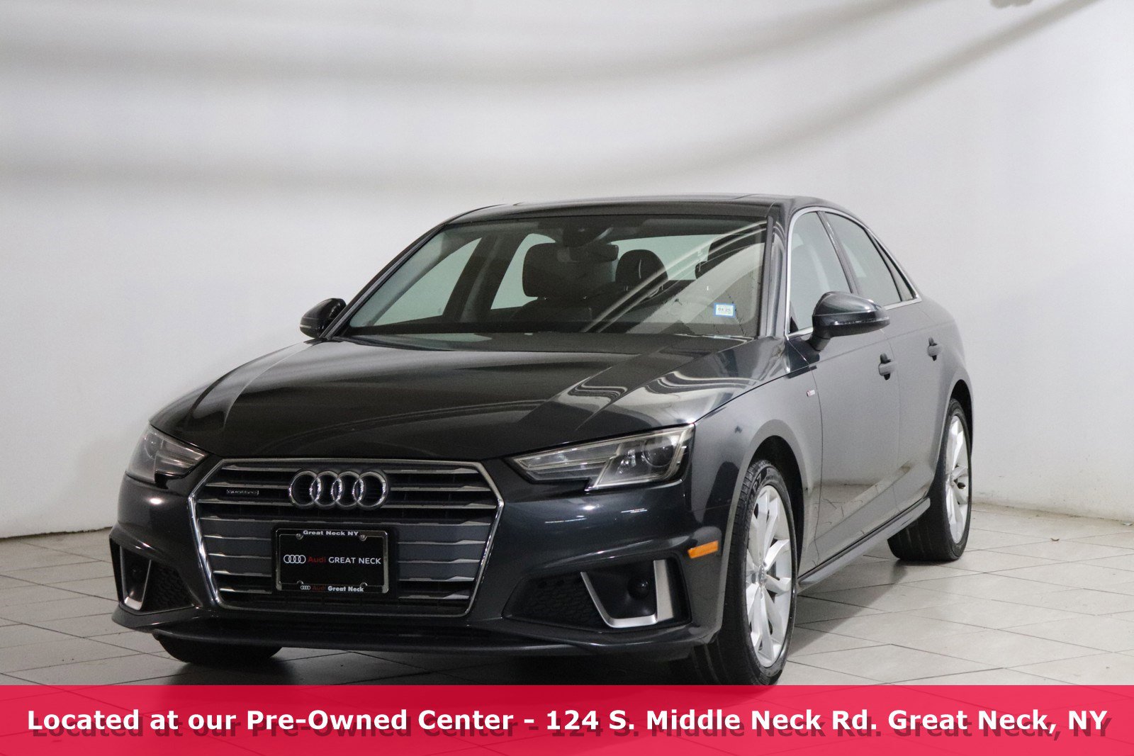 Used 2019 Audi A4 Premium with VIN WAUDNAF45KA007040 for sale in Great Neck, NY