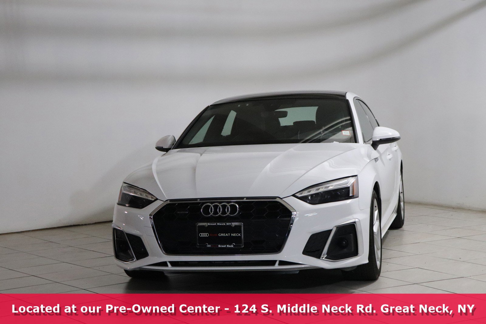 Used 2024 Audi A5 Sportback Premium with VIN WAUDACF52RA017745 for sale in Great Neck, NY