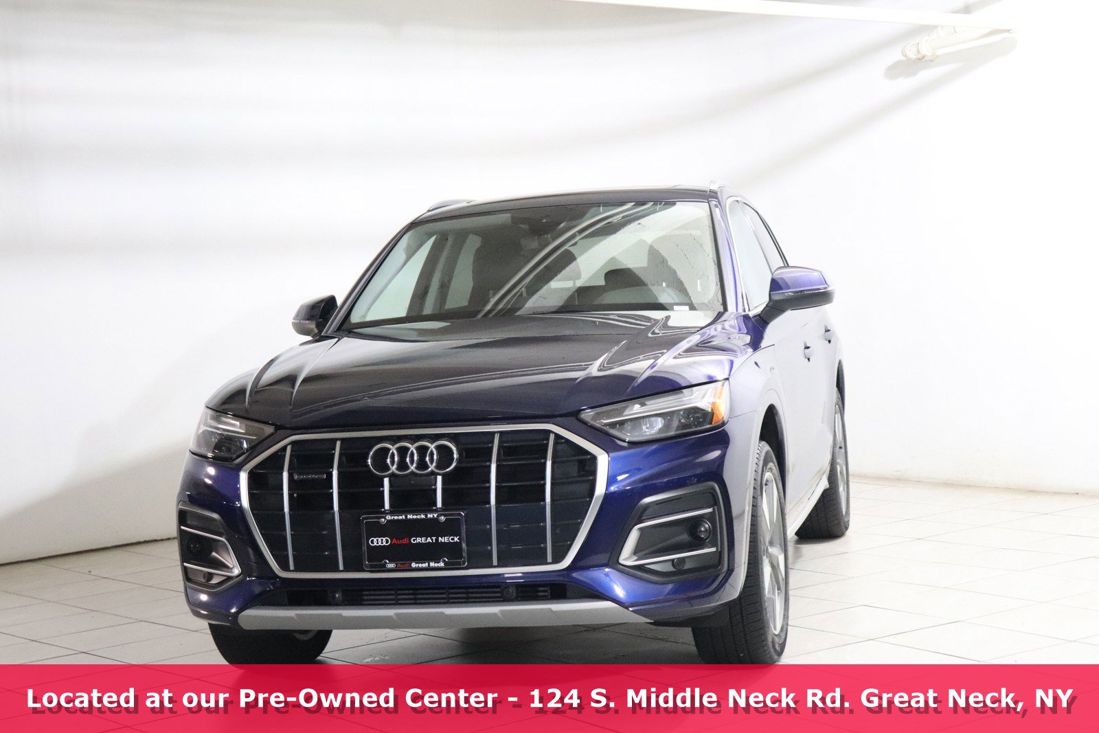 Certified 2024 Audi Q5 Premium Plus with VIN WA1BBAFY2R2016671 for sale in Great Neck, NY