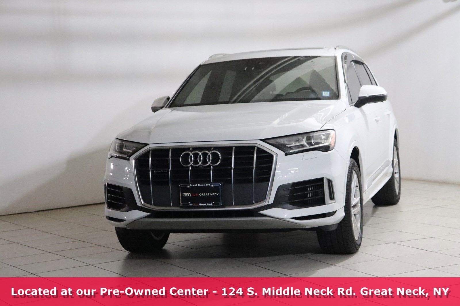 Used 2021 Audi Q7 Premium Plus with VIN WA1LXAF75MD040991 for sale in Great Neck, NY