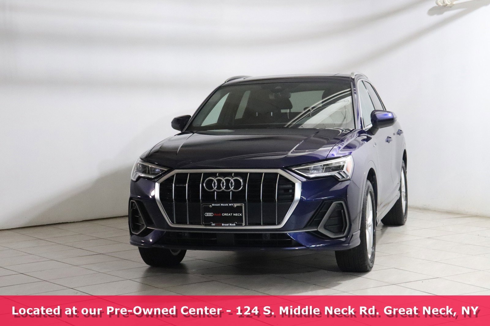 Used 2021 Audi Q3 S Line Premium Plus with VIN WA1EECF37M1141653 for sale in Great Neck, NY