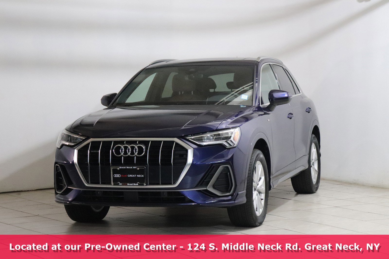 Used 2021 Audi Q3 S Line Premium Plus with VIN WA1EECF34M1053112 for sale in Great Neck, NY