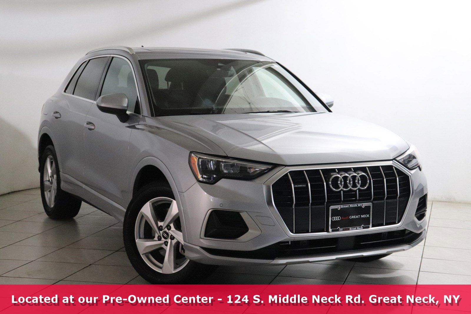 Used 2021 Audi Q3 Premium with VIN WA1AUCF32M1130965 for sale in Great Neck, NY