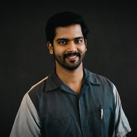 Staff member Shyam Kurup from 05204a568751