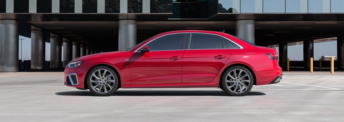 Red 2021 Audi A4