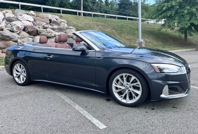 Used 2021 Audi A5 Cabriolet Premium with VIN WAU2AGF59MN000554 for sale in Hawthorne, NY