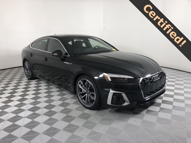 Certified 2023 Audi A5 Sportback Premium Plus with VIN WAUFACF54PA058271 for sale in Hawthorne, NY