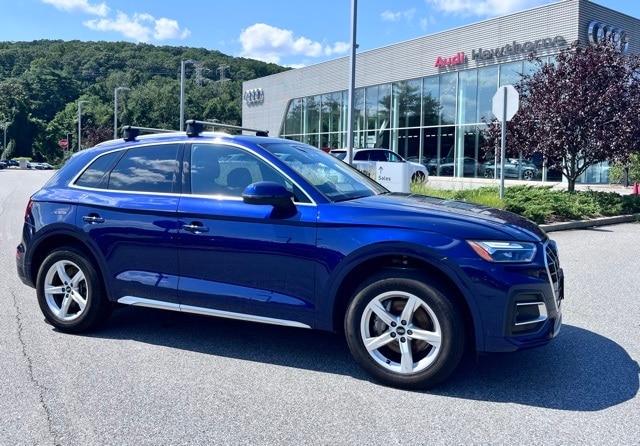 Used 2021 Audi Q5 Premium with VIN WA1AAAFY8M2079930 for sale in Hawthorne, NY