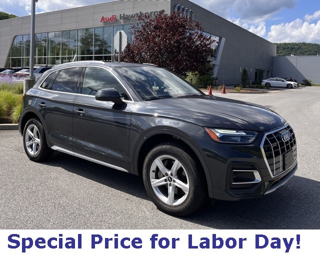 Used 2021 Audi Q5 Premium with VIN WA1AAAFYXM2112992 for sale in Hawthorne, NY