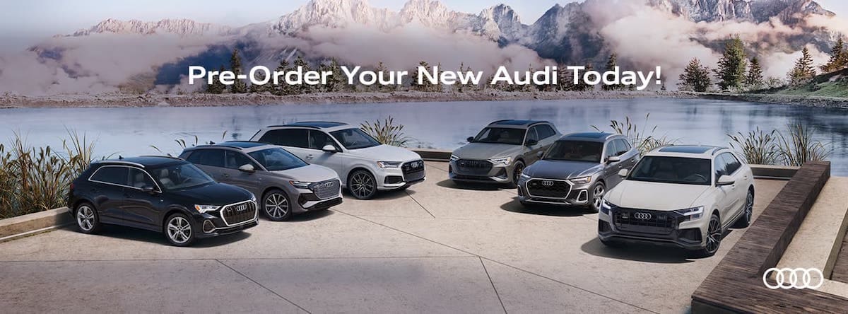 Audi pre-order banner