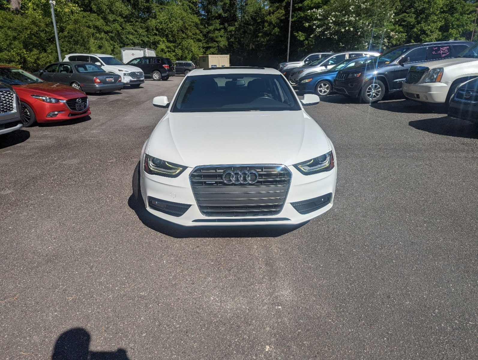 Used 2013 Audi A4 Premium with VIN WAUBFAFL9DN021059 for sale in Hardeeville, SC