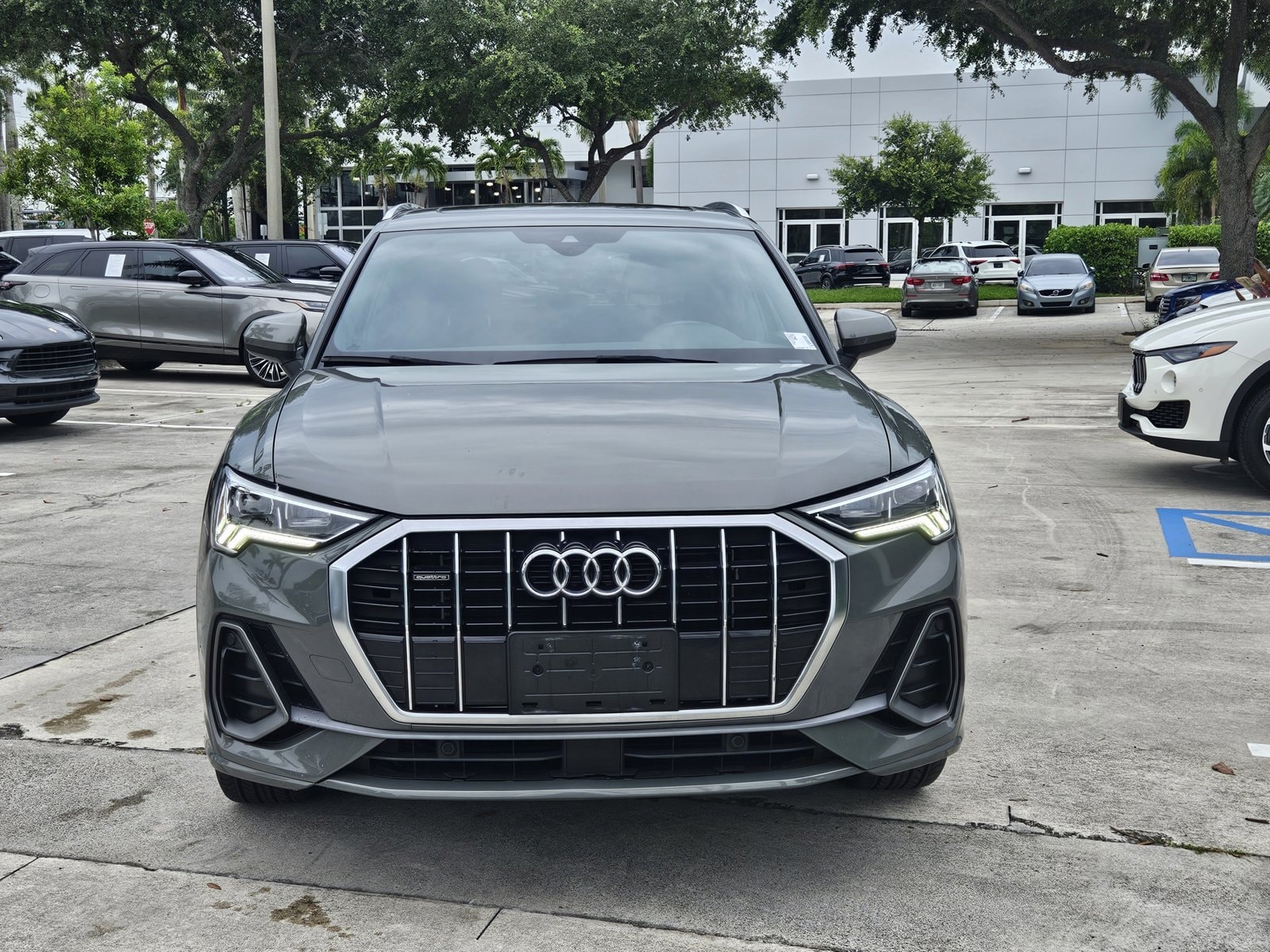 Used 2020 Audi Q3 S Line Premium Plus with VIN WA1EECF30L1046155 for sale in Hardeeville, SC