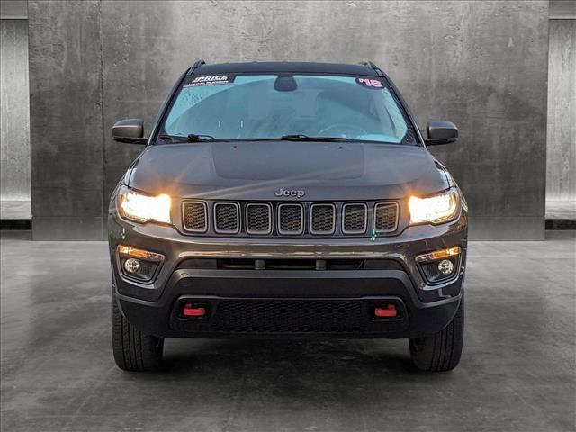 Used 2018 Jeep Compass Trailhawk with VIN 3C4NJDDB2JT199045 for sale in Hardeeville, SC