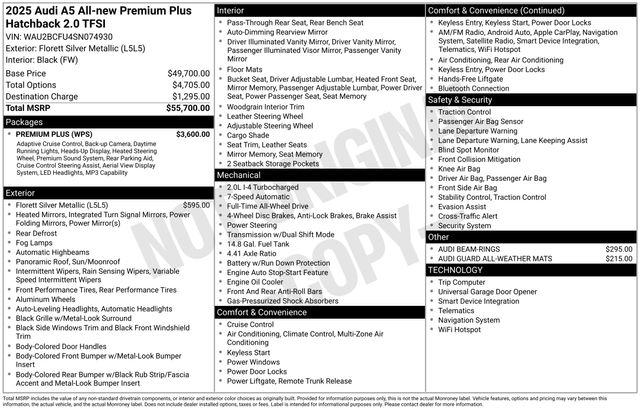 2025 Audi New A5 Premium Plus's photo
