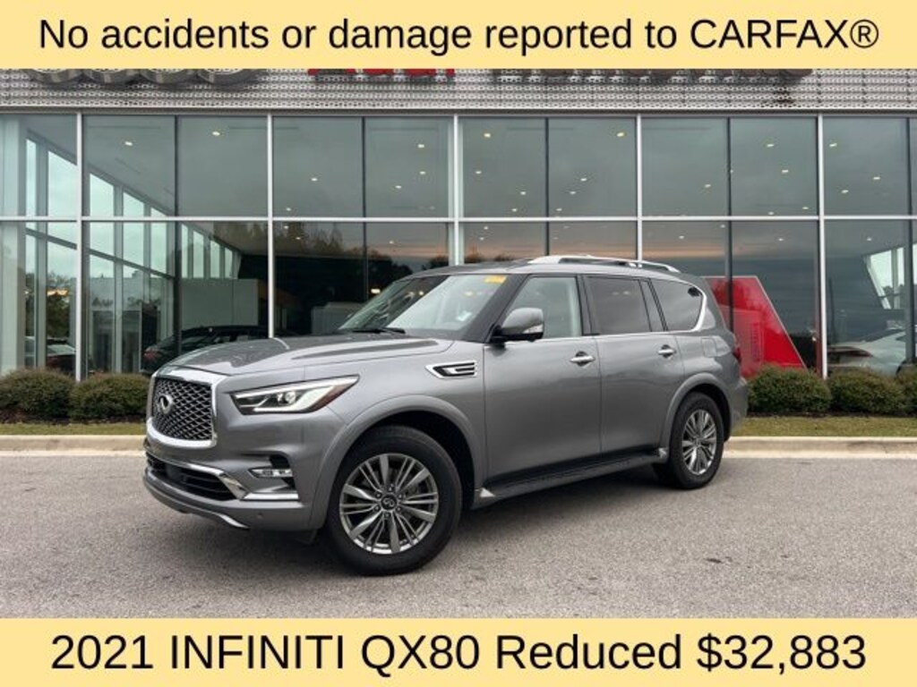 Used 2021 INFINITI QX80 Luxe SUV
